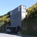 Ross Stevens / Cliffside shipping container home / New Zealand