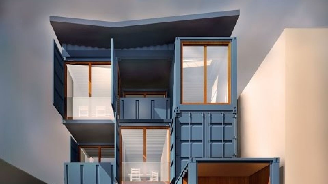 These chic condos made from shipping containers are coming to Newark