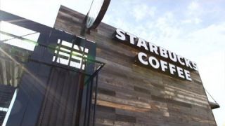 Starbucks makes stores from shipping containers