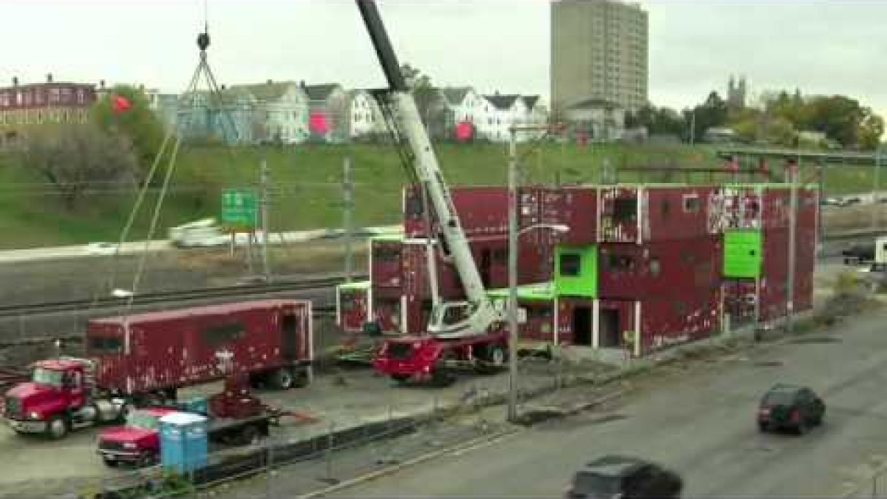 The Box Office Shipping Container Project in Providence Rhode Island