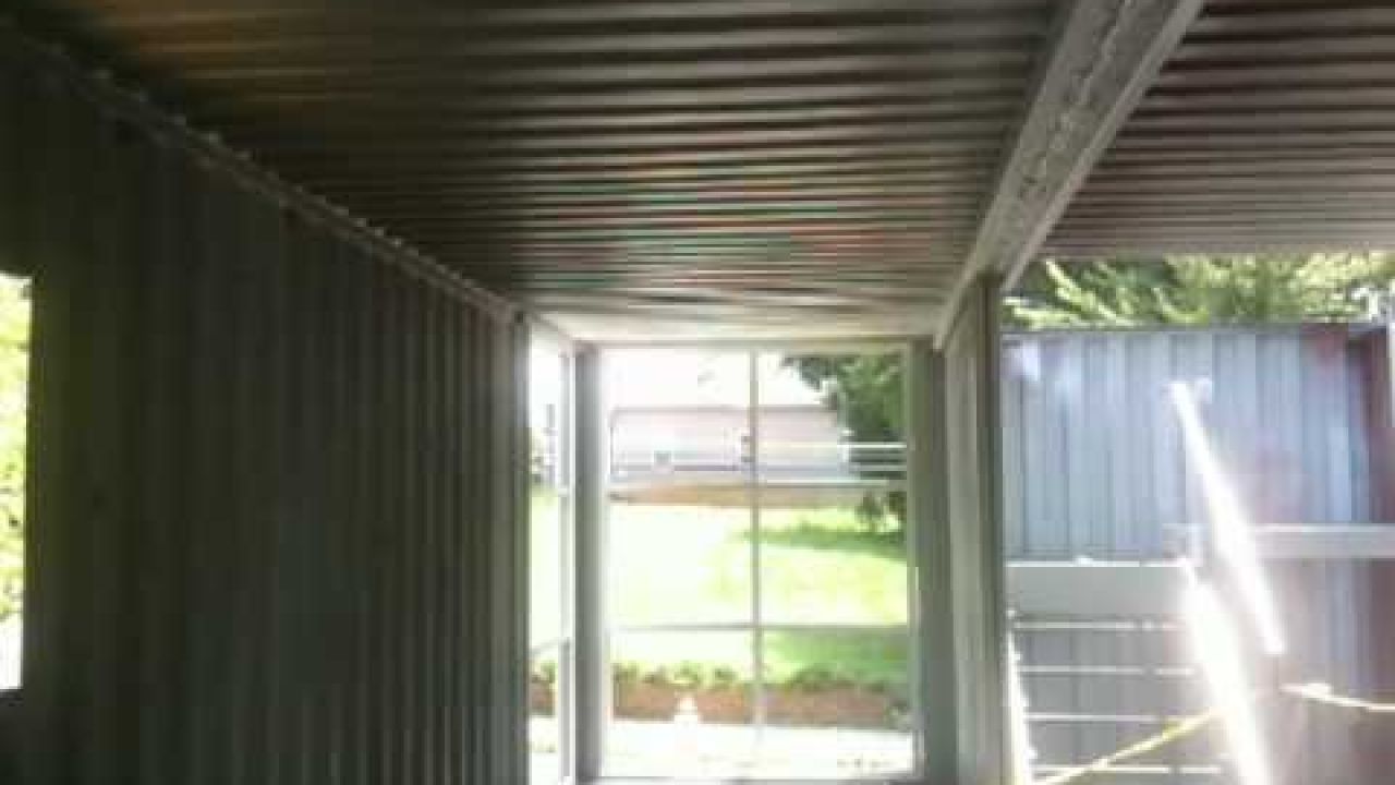 First Floor Container House