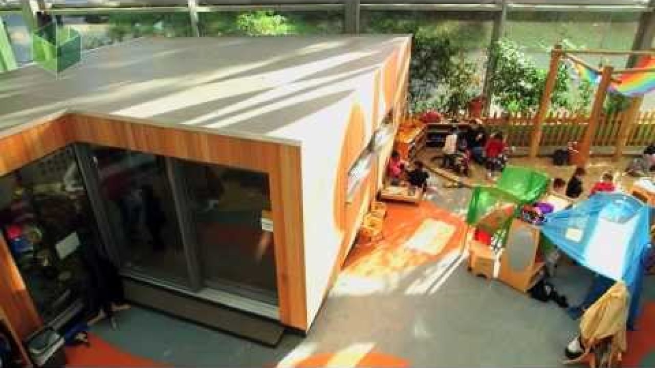 Indoor Garden Room Installation - Extra Classroom for Fawood Children's Centre