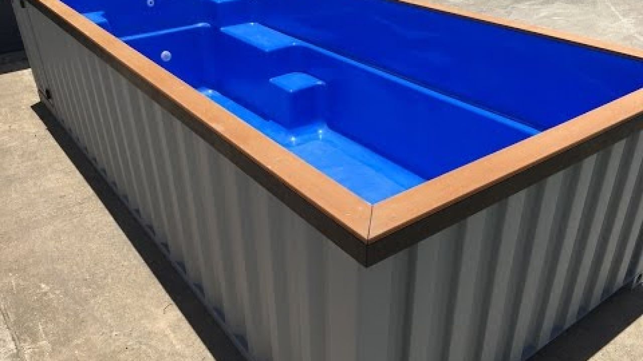 Shipping Container Pool - 6m version