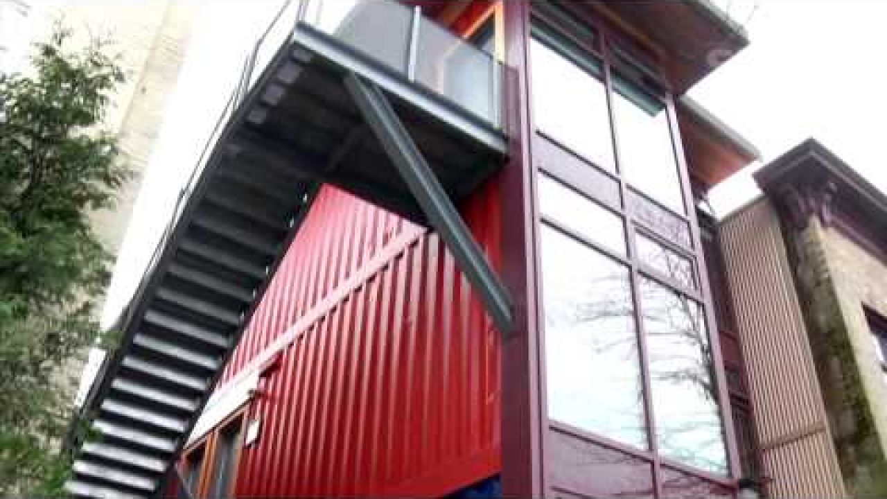 Atira Container Housing on Shaw TV