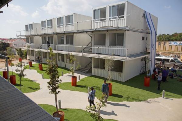 Israeli students affordable housing in Sderot